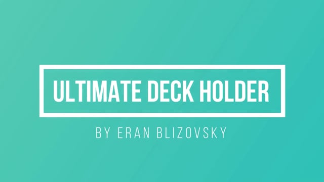 Video Ultimate Deck Holder  (UDH) by Eran Blizovsky - Trick