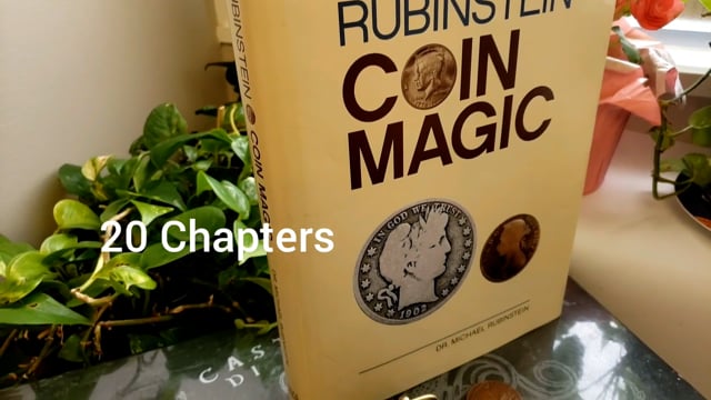 Video Rubinstein Coin Magic (Hardbound) by Dr. Michael Rubinstein - Book (VT)