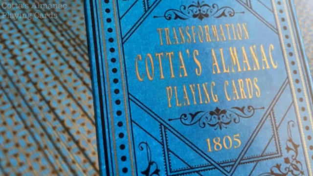 Video Cotta's Almanac #1 Transformation Playing Cards