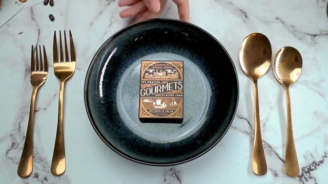 Video Gourmet Playing Cards by Riffle Shuffle