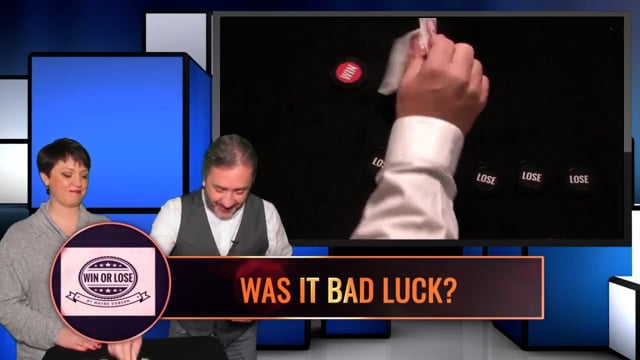 Video WIN OR LOSE by Wayne Dobson and Alan Wong - Trick