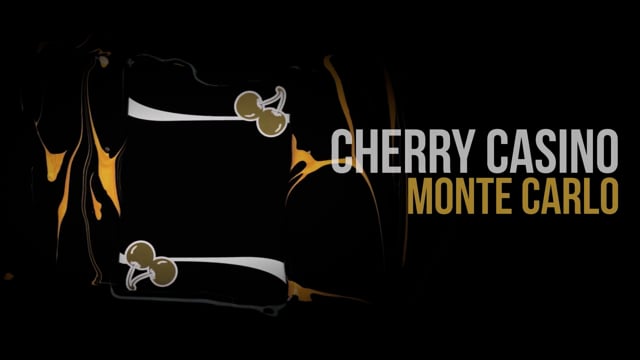 Video Limited Edition Cherry Casino (Monte Carlo Black and Gold) Numbered Seals Playing Cards by Pure Imagination Projects
