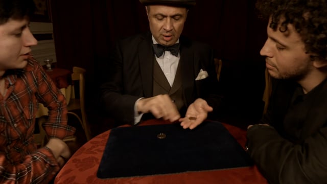 Video Replica Walking Liberty Hopping Half (Gimmicks and Online Instructions) by Tango Magic - Trick