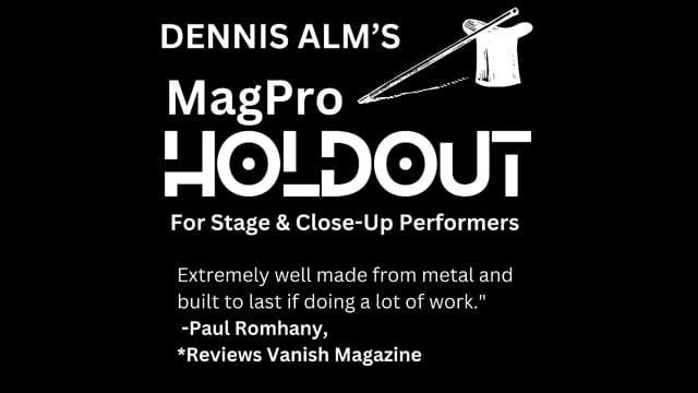 Video Dennis Alm s MagPro Utility Holdout by Dennis Alm - Trick