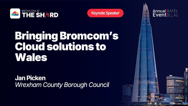 Bringing Bromcom's Cloud Solutions to Wales