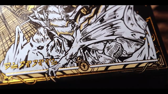 Video Words of Dragon Playing Cards by KING STAR