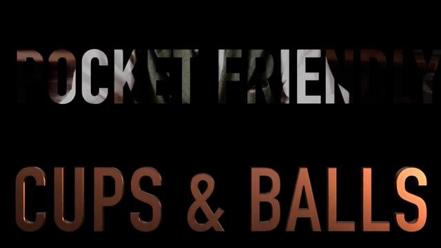 Video Pocket Friendly Cups & Balls by Magicbox and Daniel Dorian Johnson - Trick (VT)