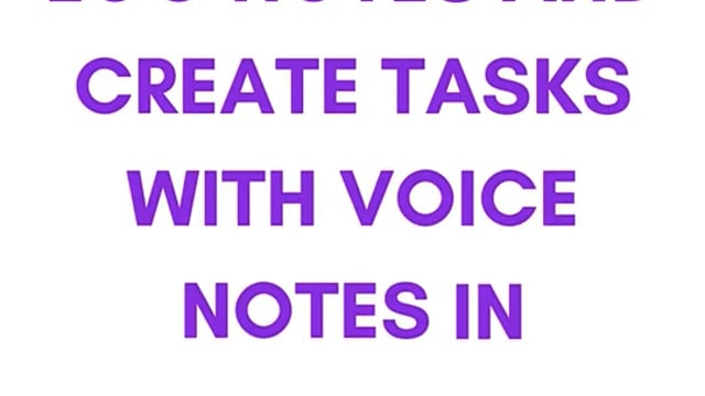 Speak to Call Log and Create Task with GPTfy Voice.