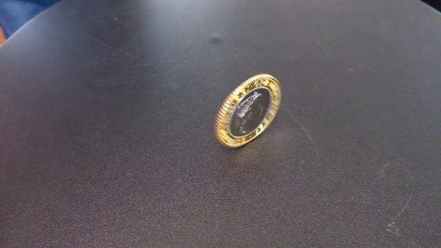 Video JUMBO £2 (pound sterling) coin - Trick