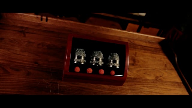 Video Artisan Engraved Cups and Balls in Display Box by TCC - Trick (VT)