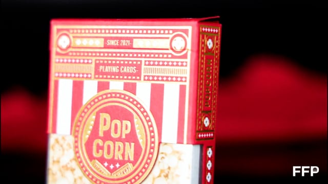 Video Popcorn Playing Cards by Fast Food Playing Cards (VT)