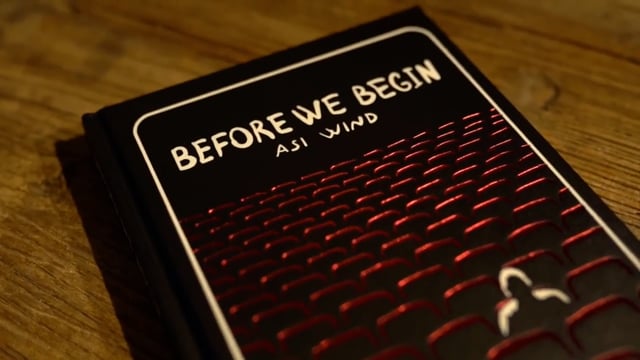 Video Before We Begin by Asi Wind - Book (VT)