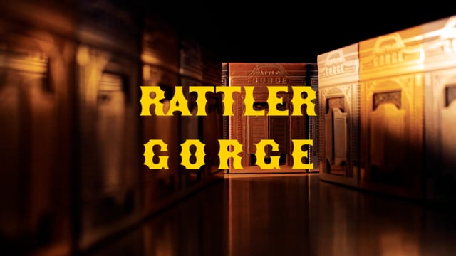 Video Rattler Gorge (Desert Dust) Playing Cards (VT)