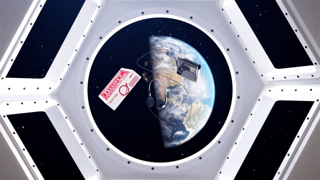 Video Orbit Tally Ho Circle Back (Red) Playing Cards
