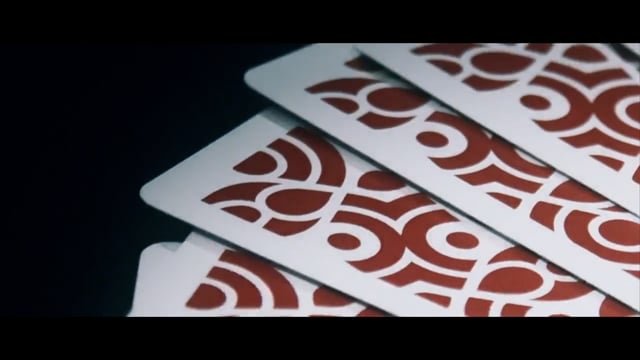 Video Eleusis Marked Deck (Red) by Fraser Parker (VT)