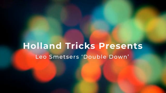 Video Double Down (Gimmicks and Online Instructions) by Leo Smetsers - Trick