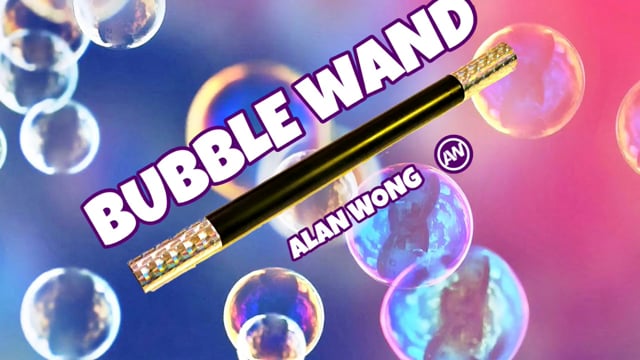 Video BUBBLE WAND (Gimmick and Online Instructions) by Alan Wong - Trick