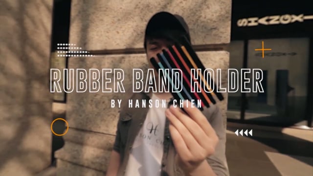 Video Rubber Band Holder (Gimmick and Online Instructions) by Hanson Chien - Trick