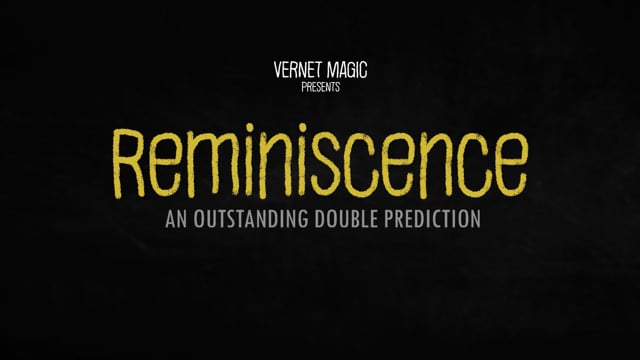 Video Reminiscence by Michel - Trick