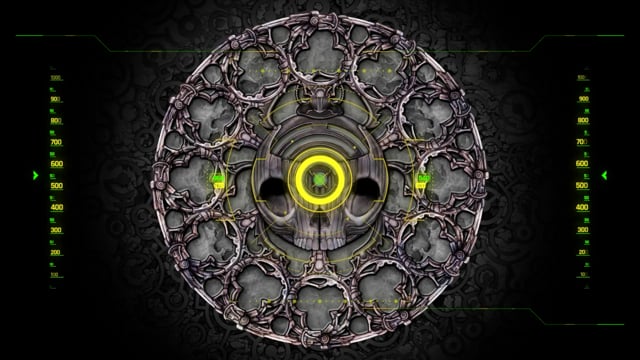Video Timeless Depths (Dark Bionic Edition) Playing Cards (VT)