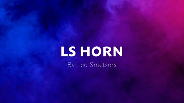 Video LS Horn (Gimmicks and Online Instructions) by Leo Smetsers - Trick