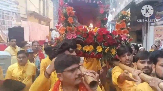 आगरा क्षेत्र के फूलेटी चौराहे पर भक्त श्री ध्यानु भगत जी का 449 व जन्म उत्सव मनायाधत
