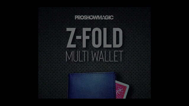 Video Z Fold Multi-Wallet by Gary James