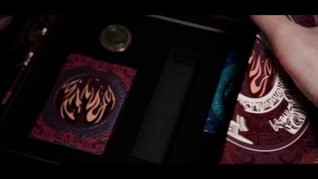 Video Atlantis: Fire Playing Cards