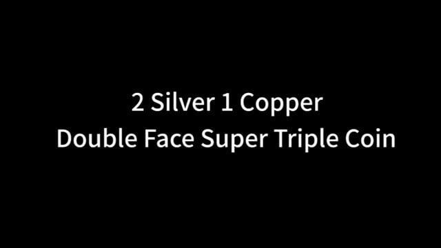 Video Johnny Wong's Double Face Super Triple Coin (VT)