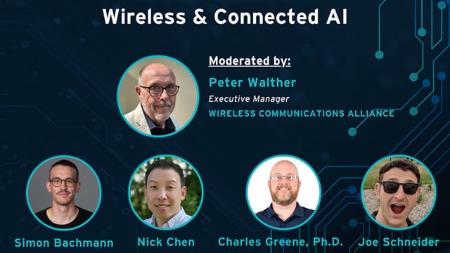 WCA Wireless And AI Panel Discussion At Sensors Converge 2025 Santa Clara Ca