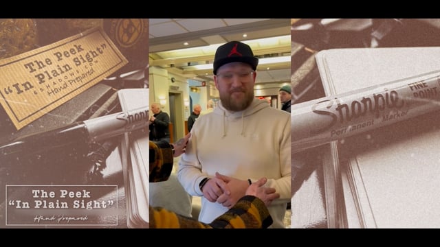 Video The Peek- In Plain Sight by Casper Ryan