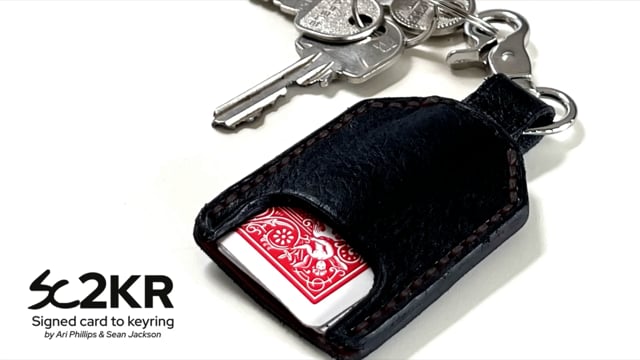 Video SC2KR (Signed Card to Keyring) by GRUM®
