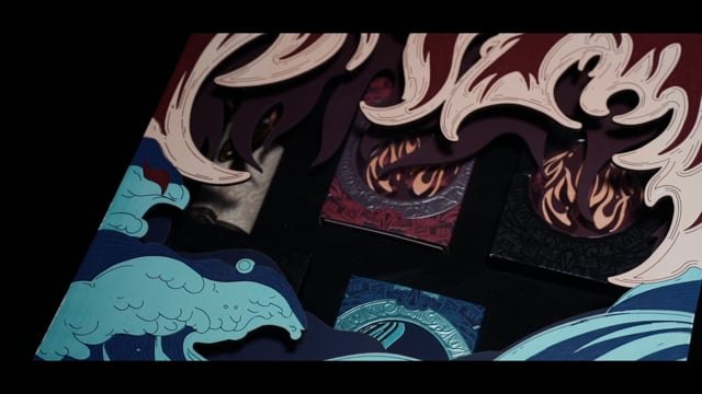 Video Gilded Atlantis: Fire Playing Cards