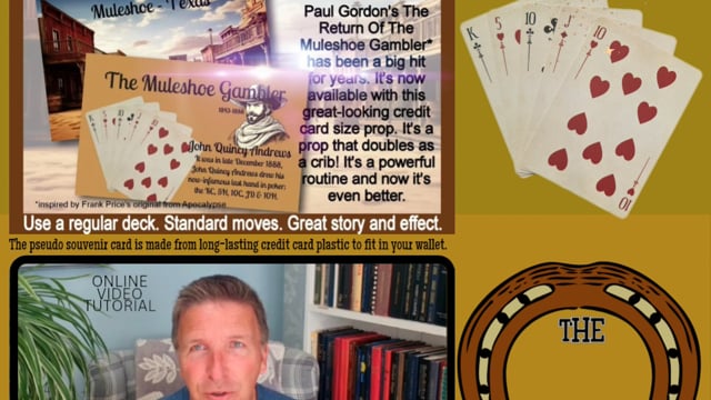 Video The Return Of The Muleshoe Gambler by Paul Gordon