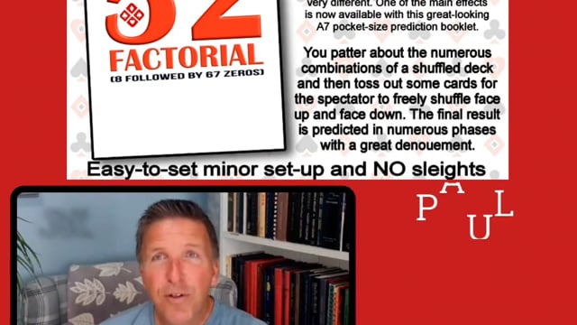 Video 52 Factorial by Paul Gordon