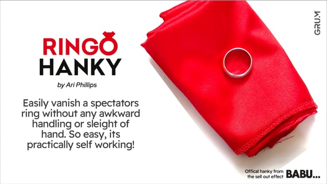 Video Ringo Hanky (Extra Hanky for BABU) by GRUM®
