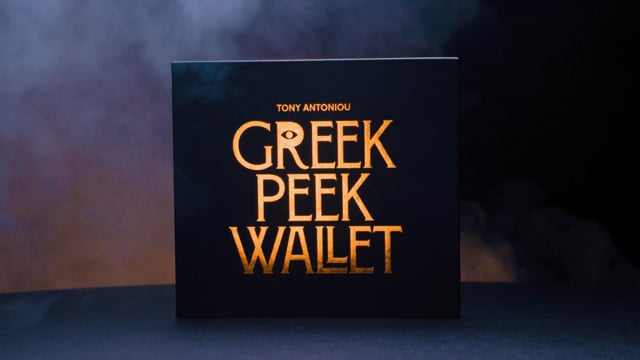 Video Greek Peek Wallet by Tony Antoniou