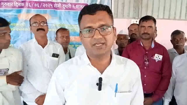 शक्तीपीठ महामार्ग  जमिनीला चार कोटी एकरी  ची मागणी विधानसभेमध्ये करणार आमदार बाबासाहेब देशमुख 