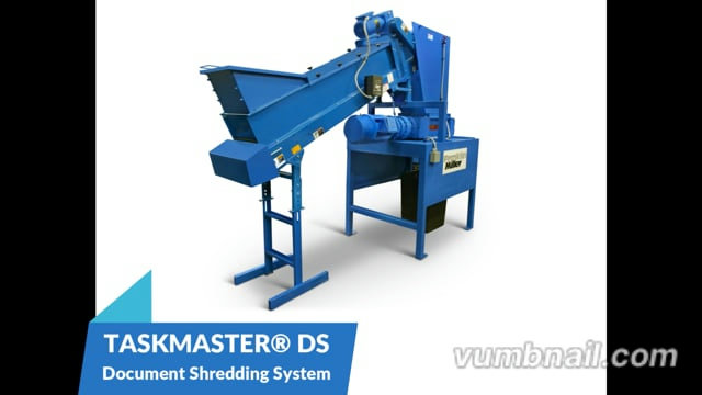 Industrial Document Shredding with the TASKMASTER® DS