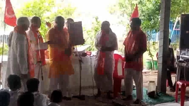 पानी गांव में राधा रानी पर ध्रुवानन्द सरस्वती जी महाराज का सांठवां स्मृति दिवस समारोह मनाया गया
