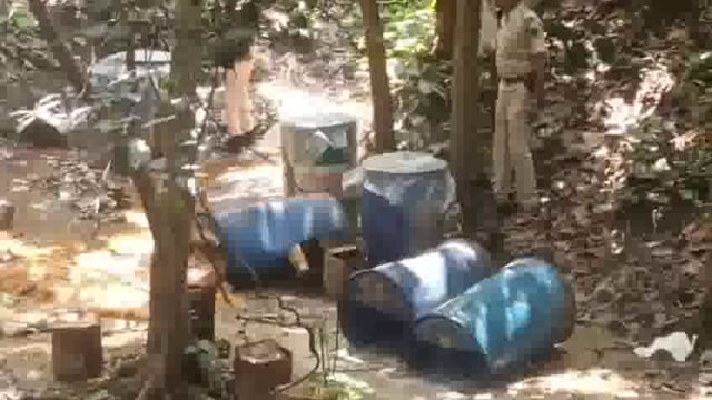 उत्पाद विभाग टीम ने अभियान चलाकर 423 लीटर देशी शराब किया जब्त, एक गिरफ्तार