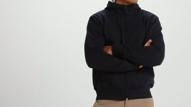 Sweat personnalisable unisexe zippé à capuche 280 gr/m² - Mota