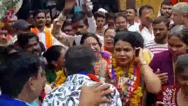 झांसी में अपना दल एस के महिला मंच की राष्ट्रीय अध्यक्ष नियुक्त होने के बाद दीपमाला कुशवाहा पहली बार झांसी पहुंचीं। 