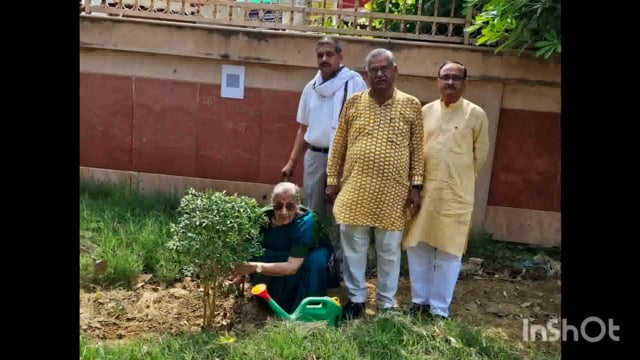 मथुरा: दीनदयाल धाम में स्मारक समिति के द्वारा किया गया वृक्षारोपण...