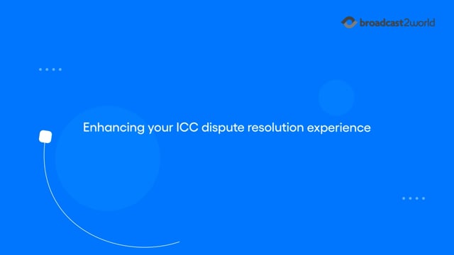 ICC e-filing platform motion infographic animation