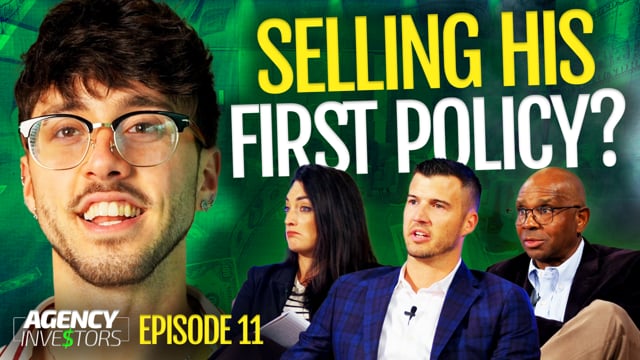 Mentors Help This New Insurance Agent Sell His First Policy! (Agency Investors - Episode 11)
