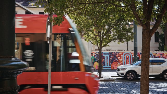 Sokolská tramvaj — video