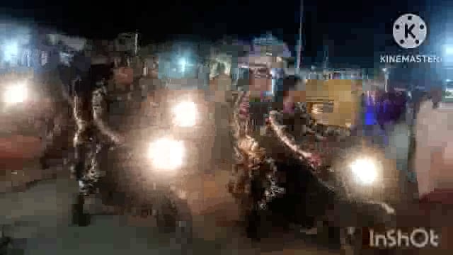 सूर्यगढ़ा -मुहर्रम पर्व को लेकर  शांति व्यवस्था बनाए रखने हेतु सूर्यगढ़ा पुलिस प्रशासन के द्वारा निकाला गया फ्लैग मार्च।