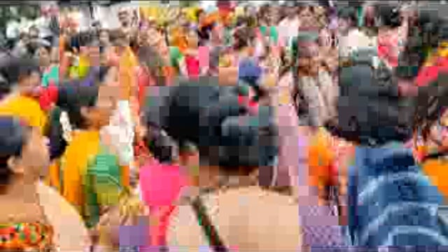 कोल्हापुरातून प्रतिपंढरपूर नंदवाळ कडे जाणारे भावी पुईखडी या ठिकाणी विसावल्या व त्या ठिकाणी रिंगण सोहळा उत्साहात पार पडला