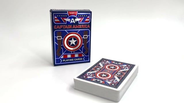 Video Captain America Playing Cards - Theory11
